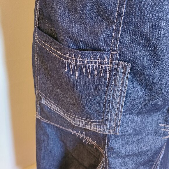 Marie Claire Trumpet Mermaid Midi Denim Skirt - Picture 4 of 7